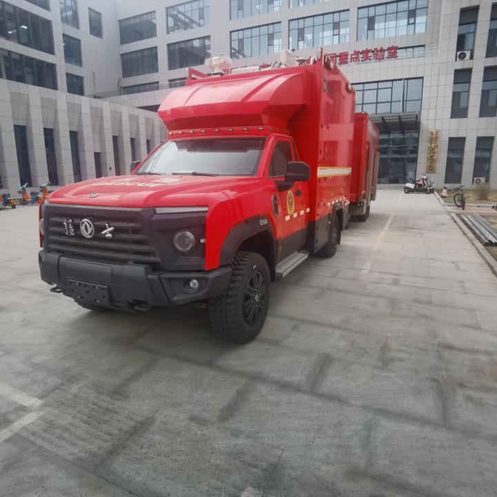 迪马DMT5067TXFTZ2500通信指挥消防车（含无人机平台模块）